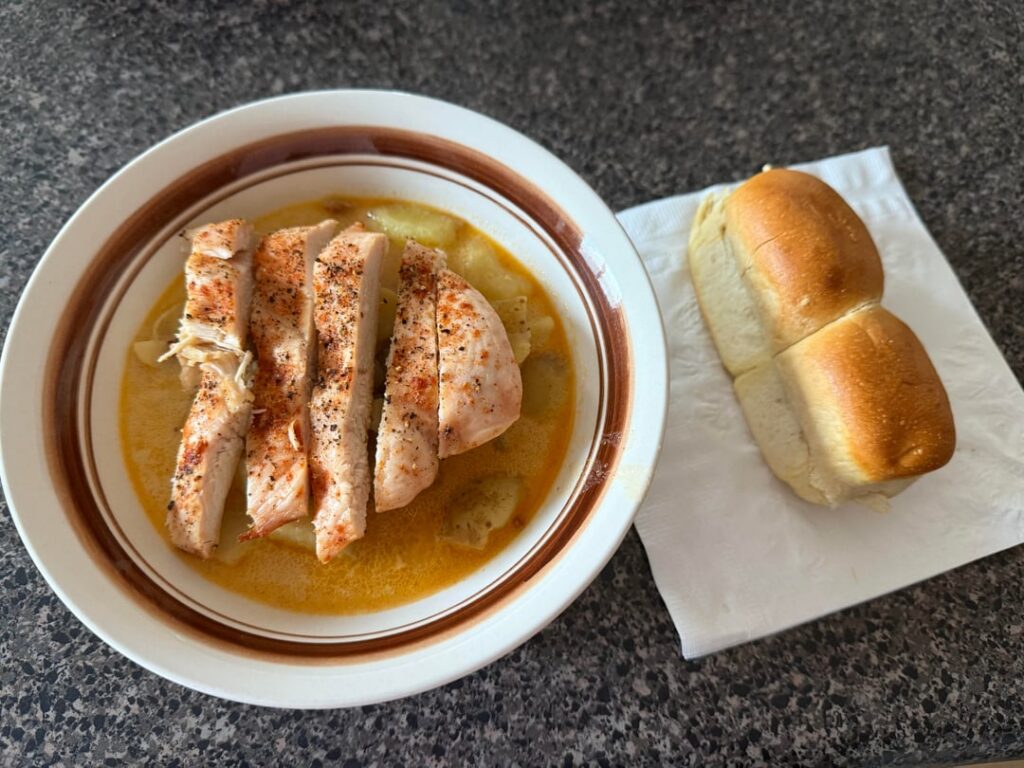 Creamy Chicken & Bacon Chowder. Not a Winner for Me. Review Below ⬇️ Creamy Chicken & Bacon Chowder. Not a Winner for Me. Review Below ⬇️