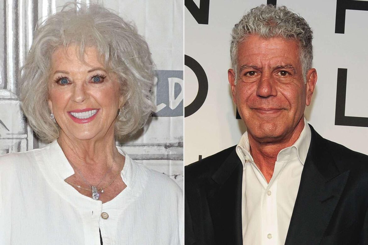 Paula Deen makes cruel swipe at the late Anthony Bourdain who died from suicide: "He didn’t like anybody, not even himself". Bourdain once said “This is not Southern food she's selling, it’s novelty food” and criticized her partnership with a drug company to sell diabetes medication