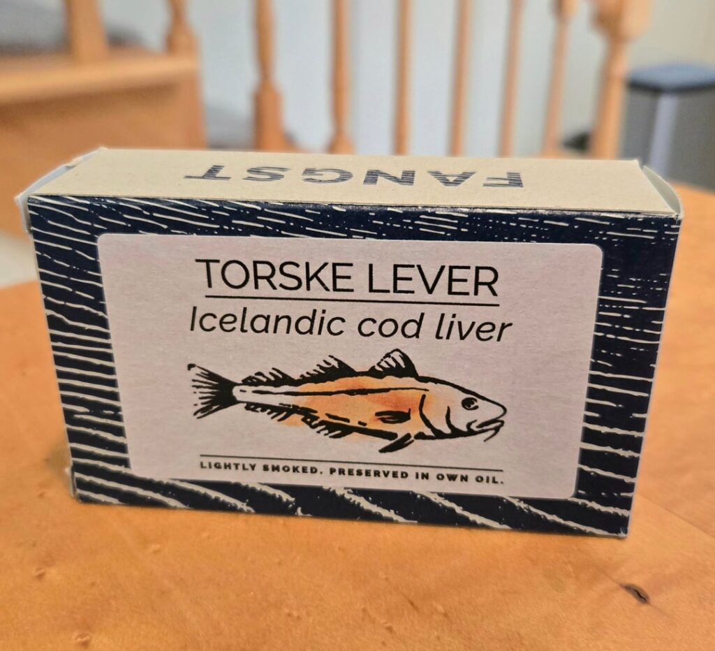 Fangst smoked Icelandic cod liver