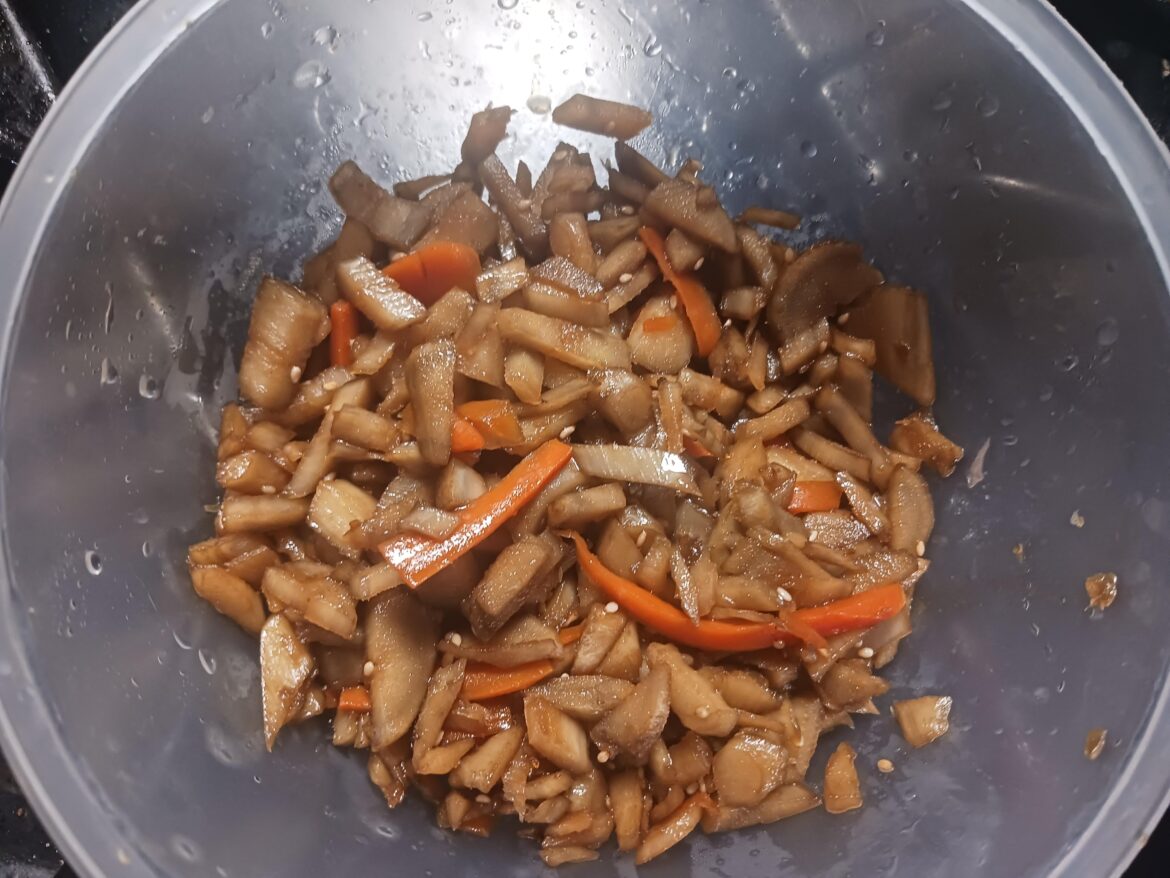 Braised Burdock Root