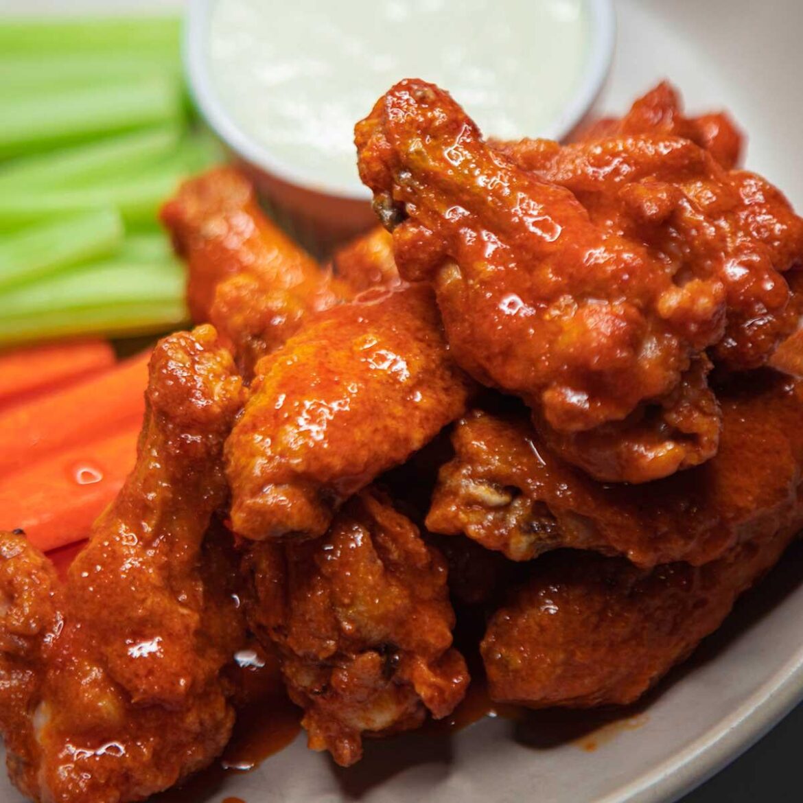 Baked Buffalo Wings