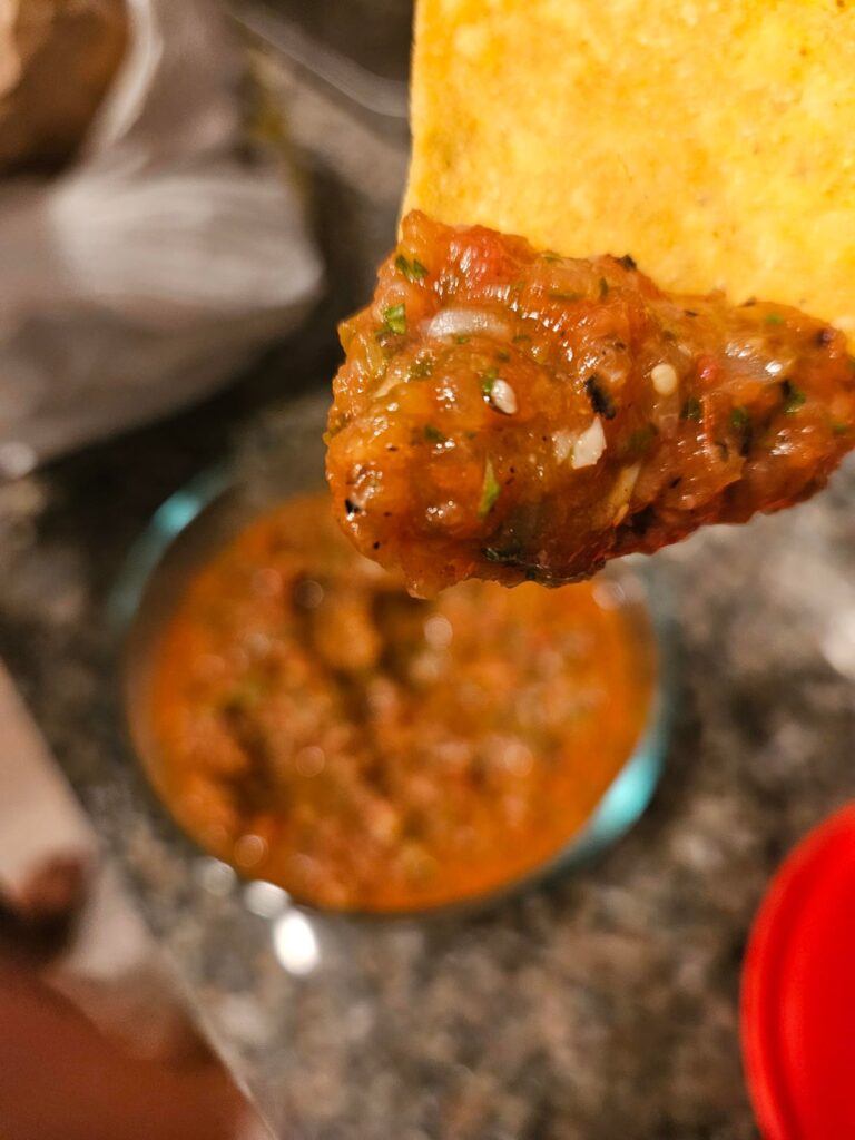 My chunky salsa