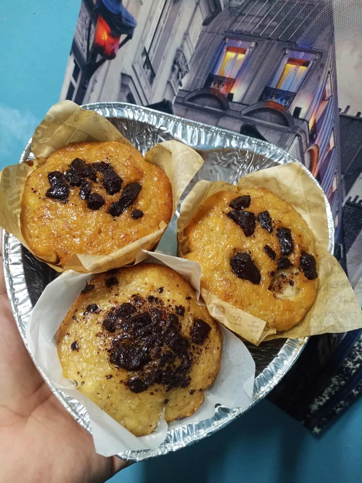 First time making Banana Muffin. I feel so proud! ^^