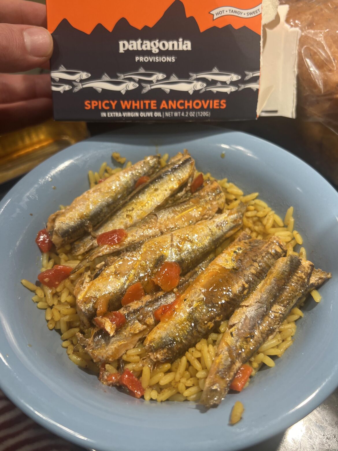 Trying something new with one of my favorite tins! (usually just eat these out of the can like a savage)