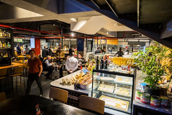 Management says the Il Mercato concept is designed for “flexibility”, with Italian locations also experiencing stallholder turnover.