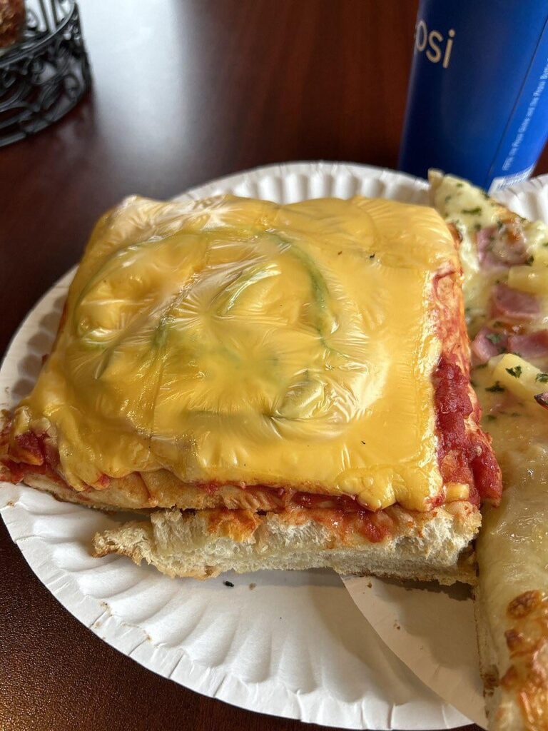 Altoona-style pizza from Altoona, PA