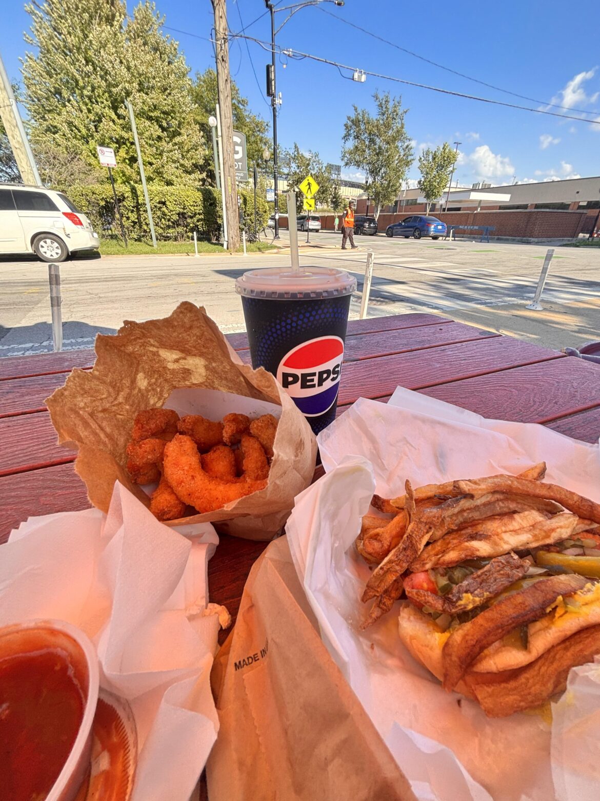 35th Street Red Hots before the game ⚾️