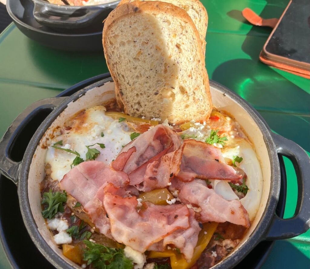 Roughly 1000cal shashuaka. Shows how easy it can be to overeat