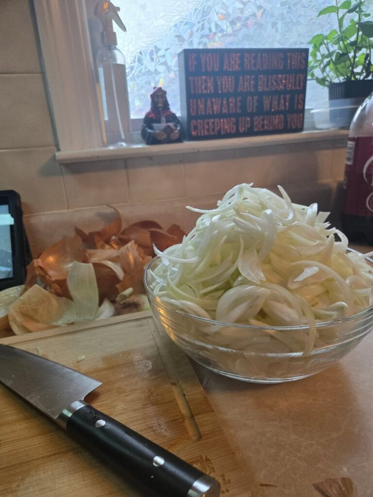 French onion roast - 3 lbs of onions!