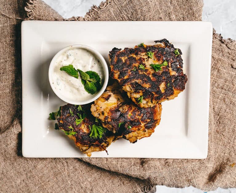 Blu Kouzina Greek Zucchini fritters