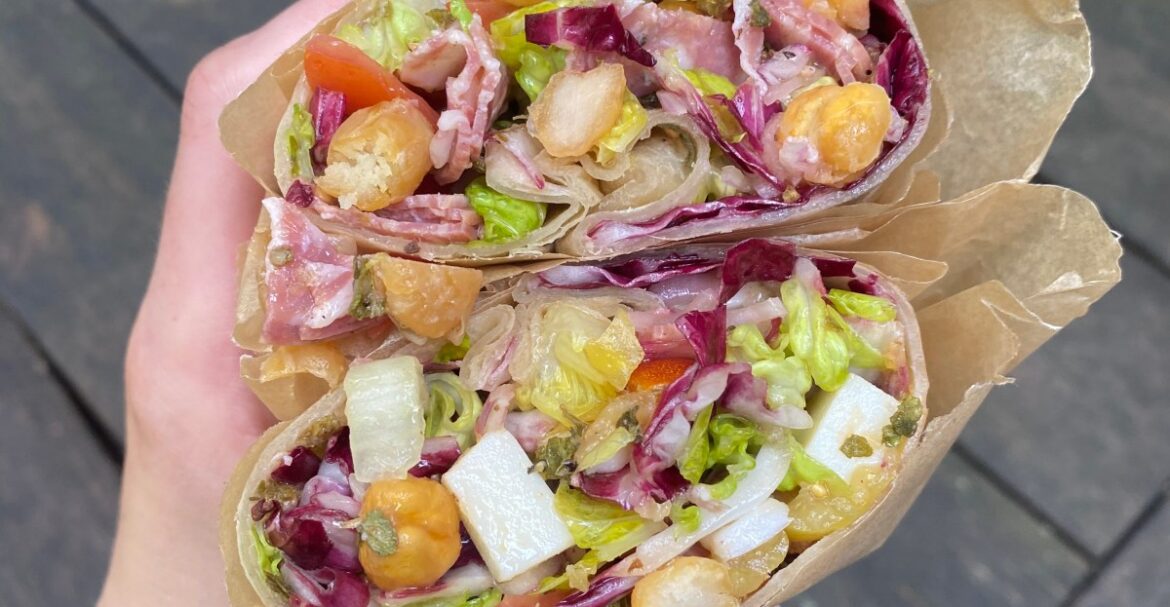 A Famous Chopped Salad Recipe, Now as a Wrap A Famous Chopped Salad Recipe, Now as a Wrap