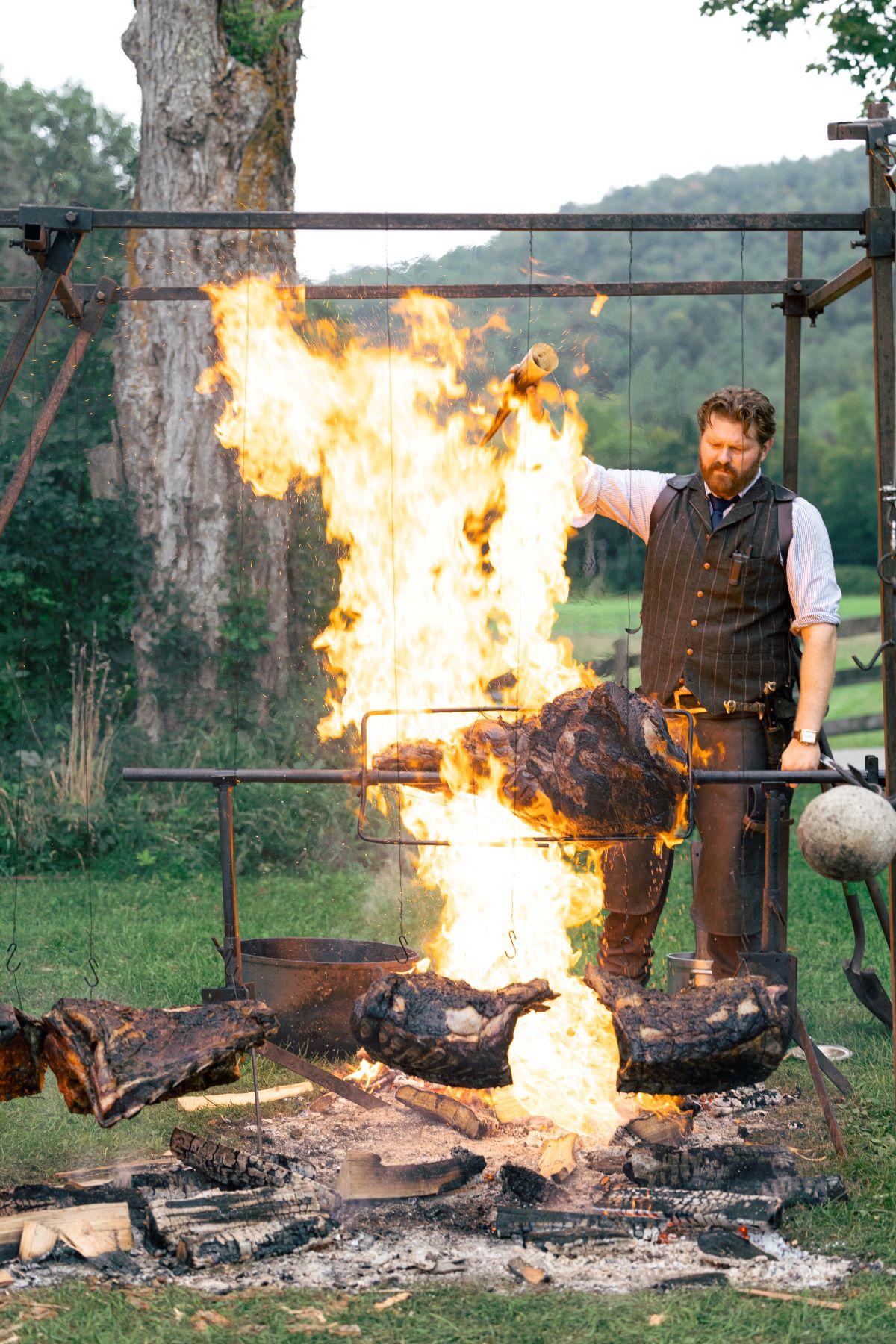 Flames of the Ancients dinner