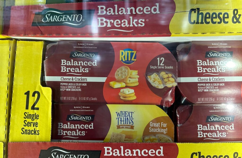 Costco Sargento Cheese and Crackers