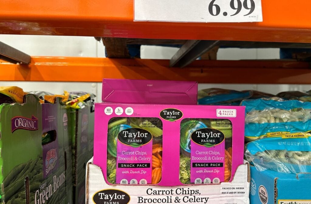 Costco Vegetable snack pack