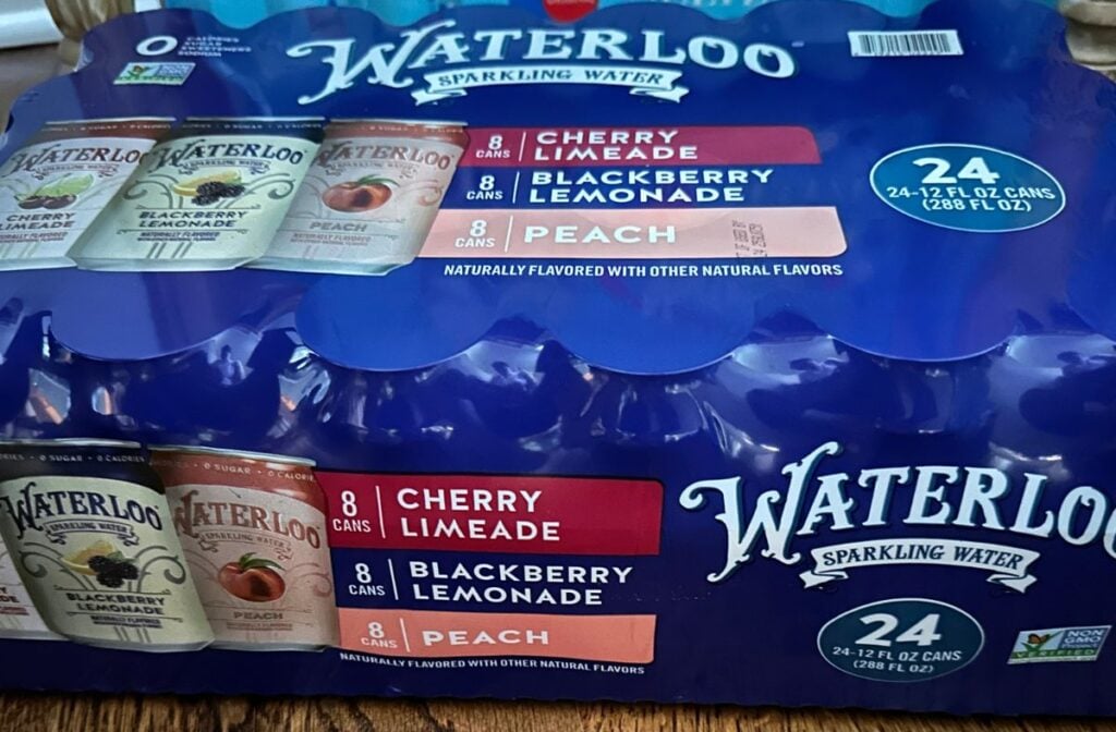 Costco Waterloo sparkling water