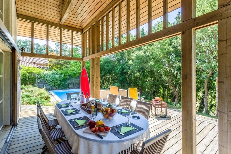 Our villa at La Clairière aux Chevreuils. (Summer France)