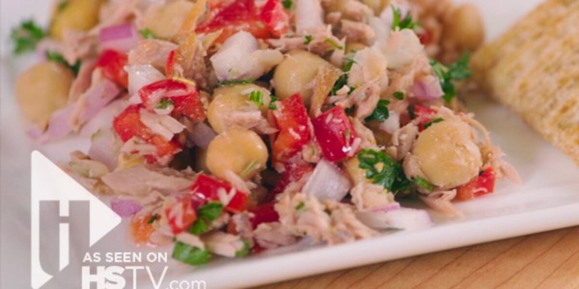 Mediterranean Tuna Salad using staple ingredients Mediterranean Tuna Salad using staple ingredients