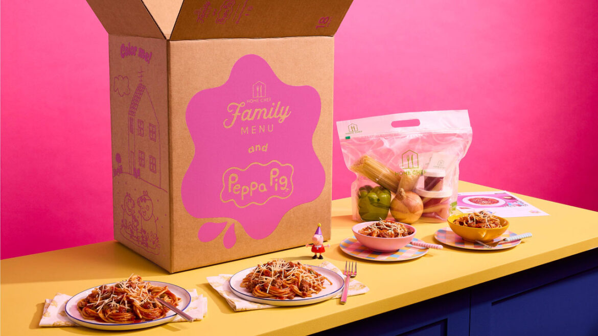 PEPPA PIG and Home Chef Team Up for Family Meal Collaboration PEPPA PIG and Home Chef Team Up for Family Meal Collaboration