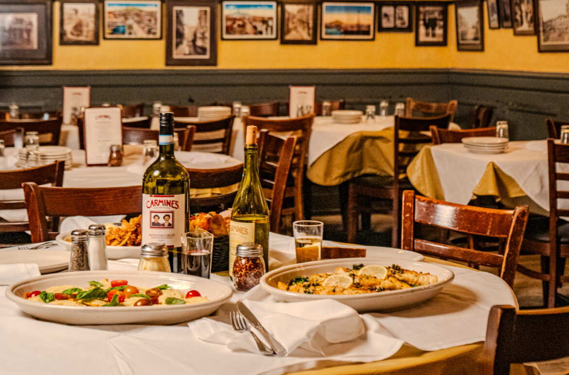 Celebrating Italian favorites at Carmine’s on the Las Vegas Strip