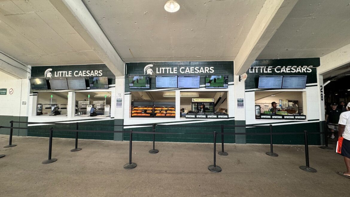 Little Caesars partners Michigan State University Little Caesars partners Michigan State University