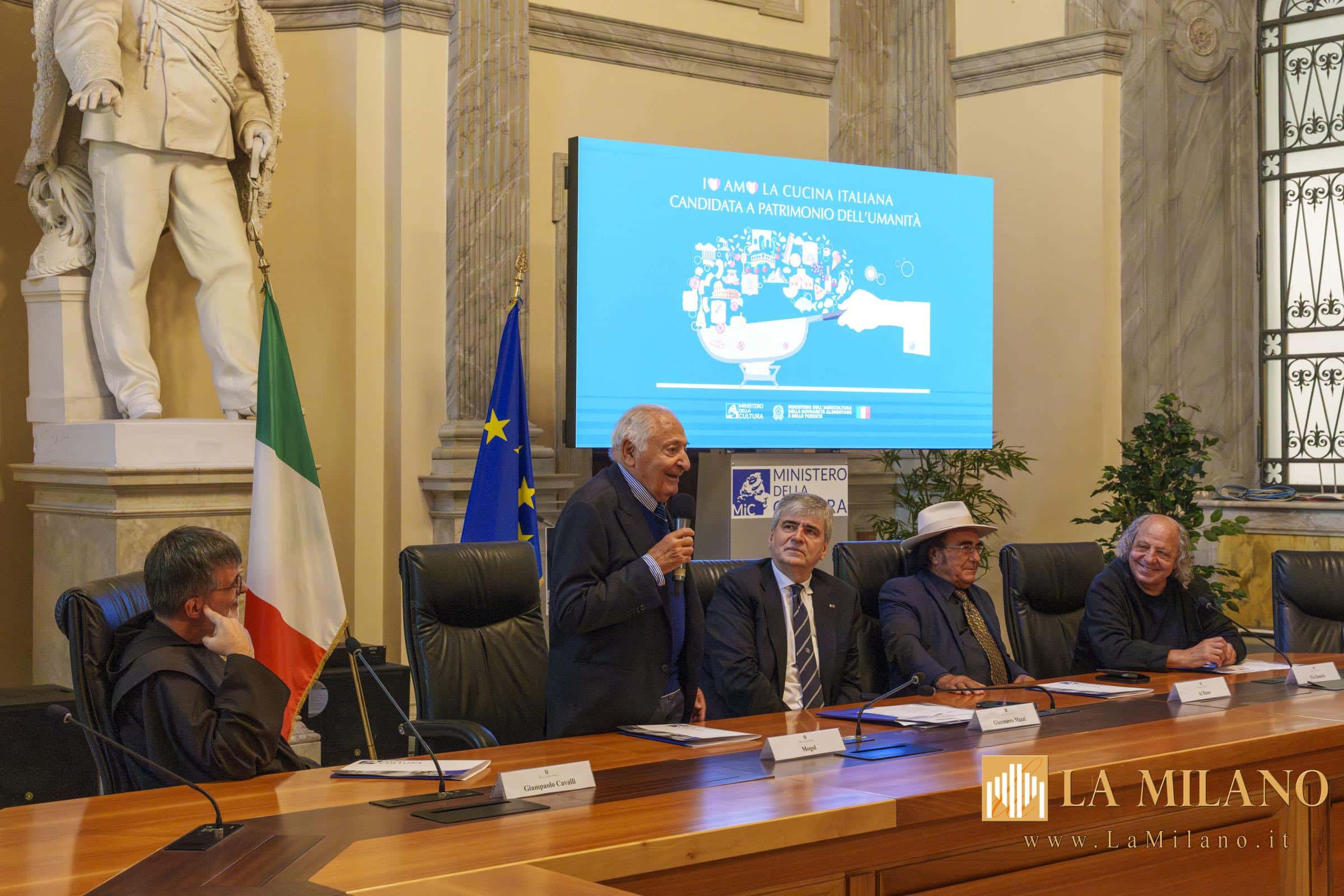 “Vai Italia”: la canzone di Al Bano e Mogol per sostenere la candidatura della Cucina Italiana a Patrimonio UNESCO
