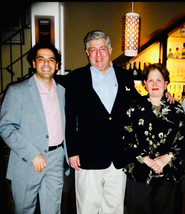 Michael’s on Naples’ general manager Massimo Aronne with Tim and...