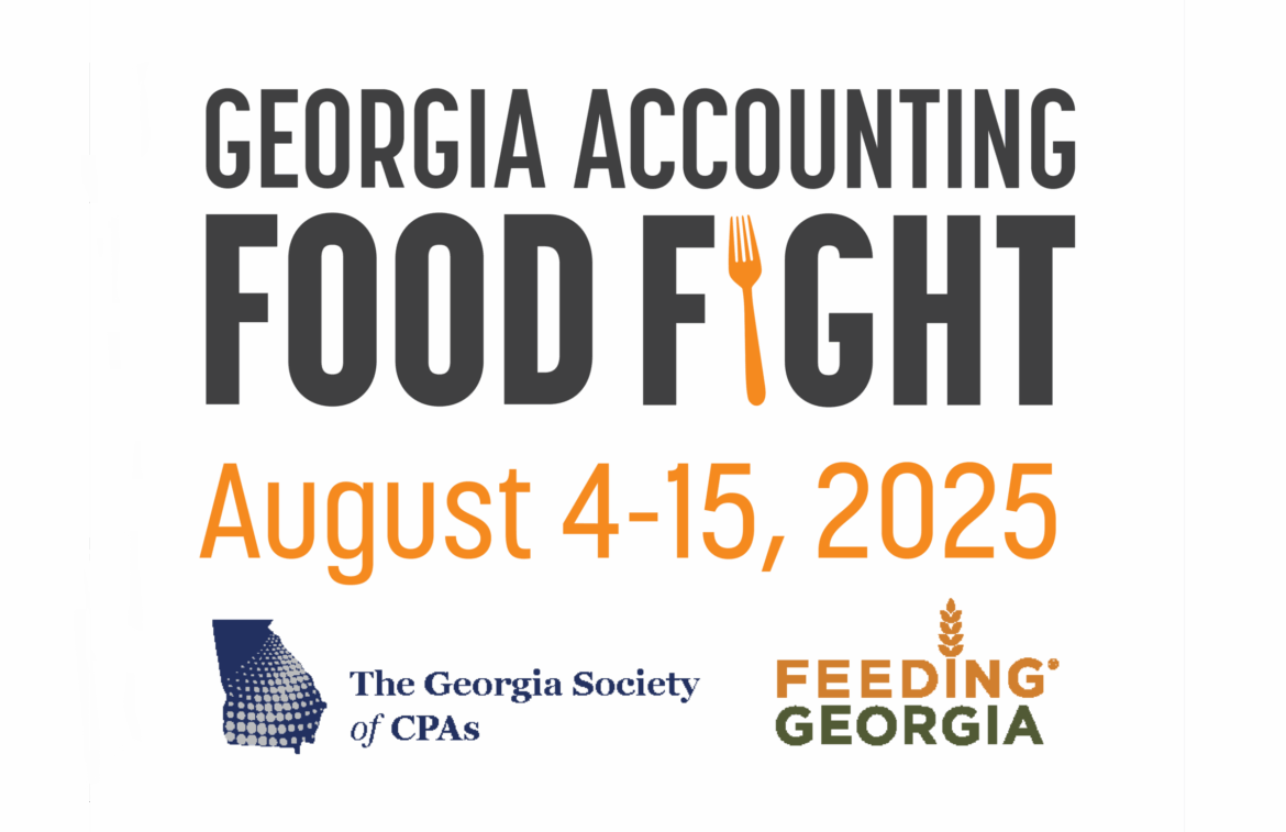 The Georgia Society of CPAs and Feeding Georgia’s Accounting Food Fight Raises Nearly 1.5 Million Meals for Georgia’s Food Banks The Georgia Society of CPAs and Feeding Georgia’s Accounting Food Fight Raises Nearly 1.5 Million Meals for Georgia’s Food Banks