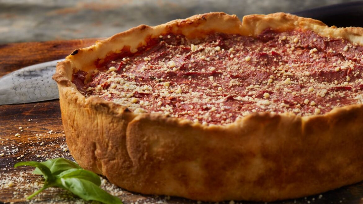Giordano’s, Jim’s Maxwell Street Polish launch mash-up pizza – NBC Chicago Giordano’s, Jim’s Maxwell Street Polish launch mash-up pizza – NBC Chicago