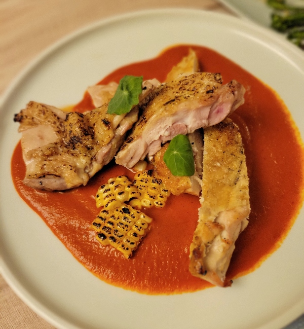 Gianonne Chicken at Abrielle Restaurant