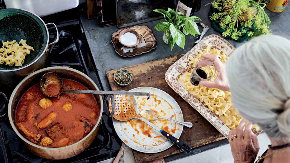 ‘The stove was their canvas, their studio, and their heartbeat’ – Lucinda Scala Quinn reflects on four generations of women who shaped her life and her latest cookbook Lucinda Scala Quinn cooking a recipe from her book, Mother Sauce