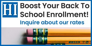 Back to School - Boost your enrollment - The Hudson Independent