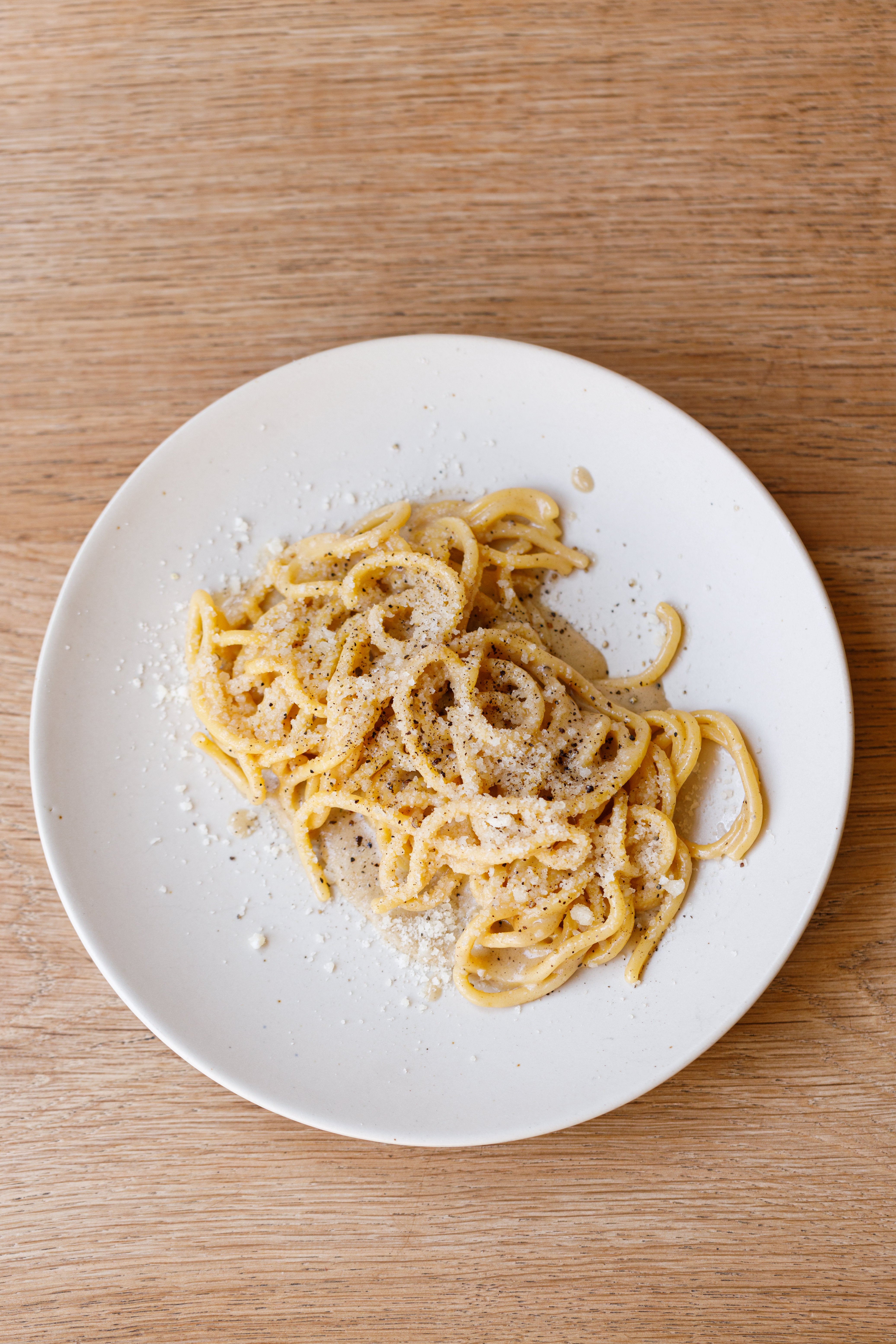 Proof that three ingredients – pasta, cheese, pepper – can be perfection when handled right