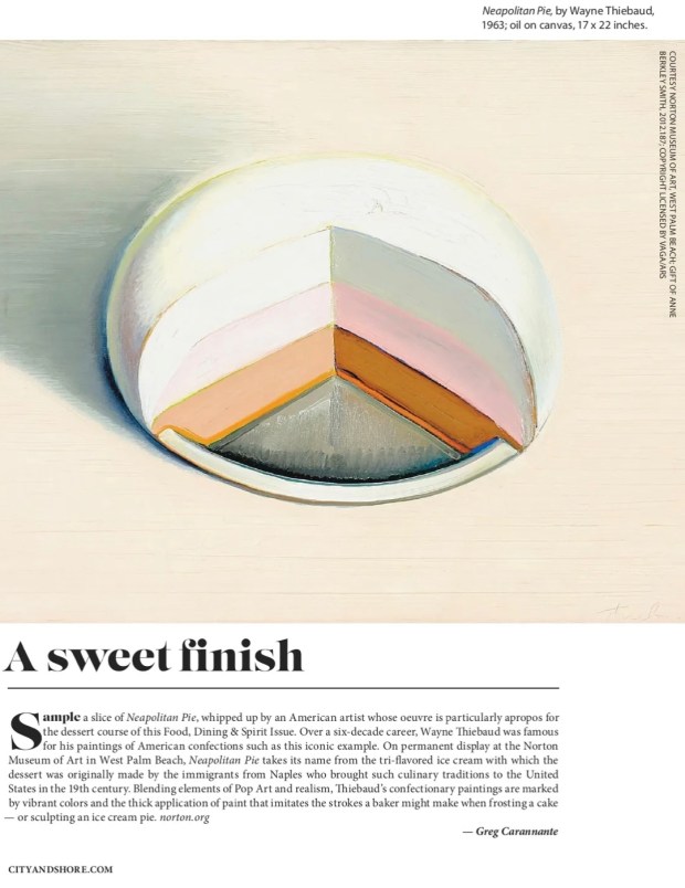 Last Look from the September Food, Wine & Spirit Issue of City & Shore magazine.