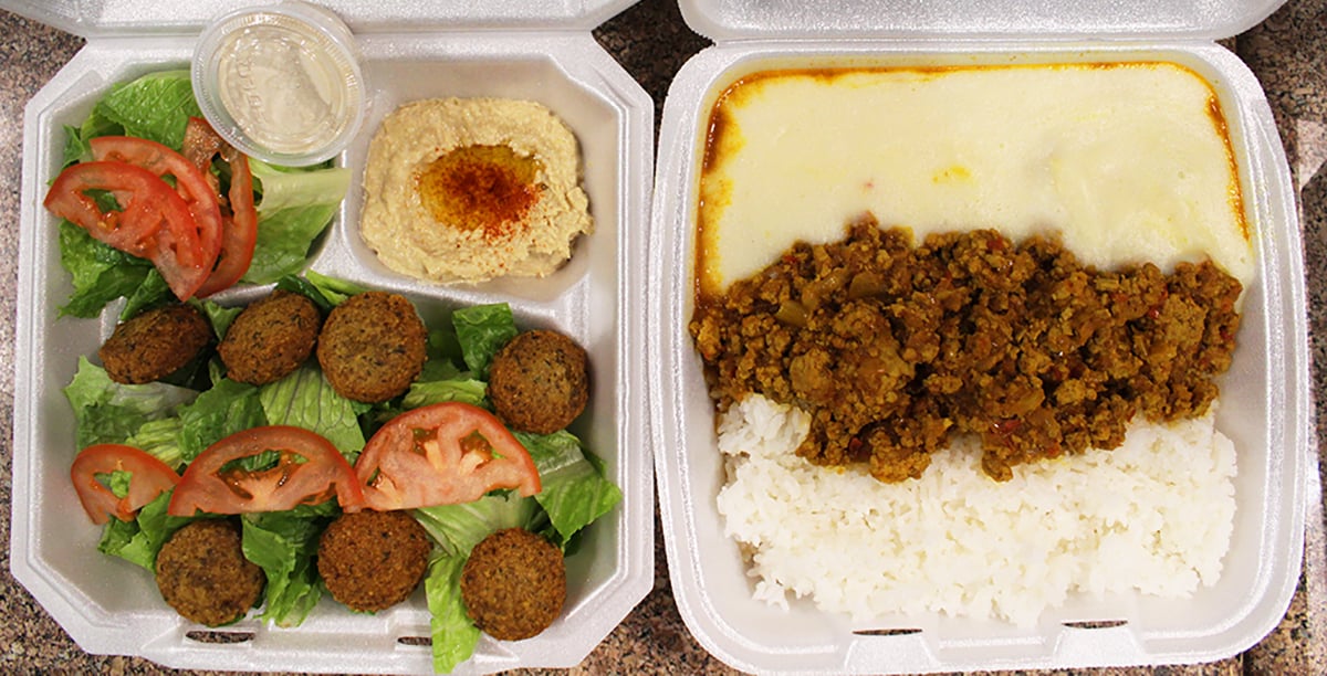 It's Good & Healthy Cafe Falafel Keema Curry