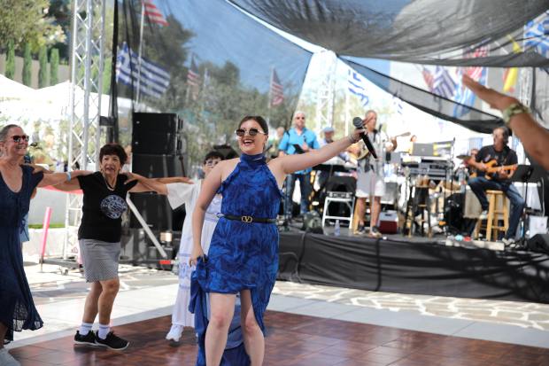The 76th annual Long Beach Greek Festival features dancing and...