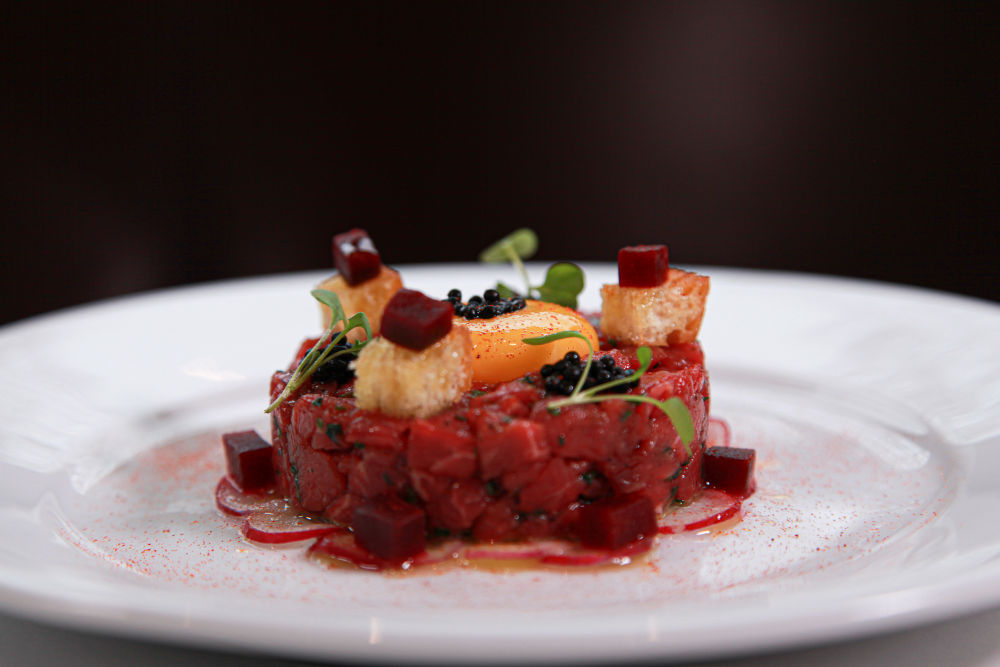 Le Vacherin beef starter