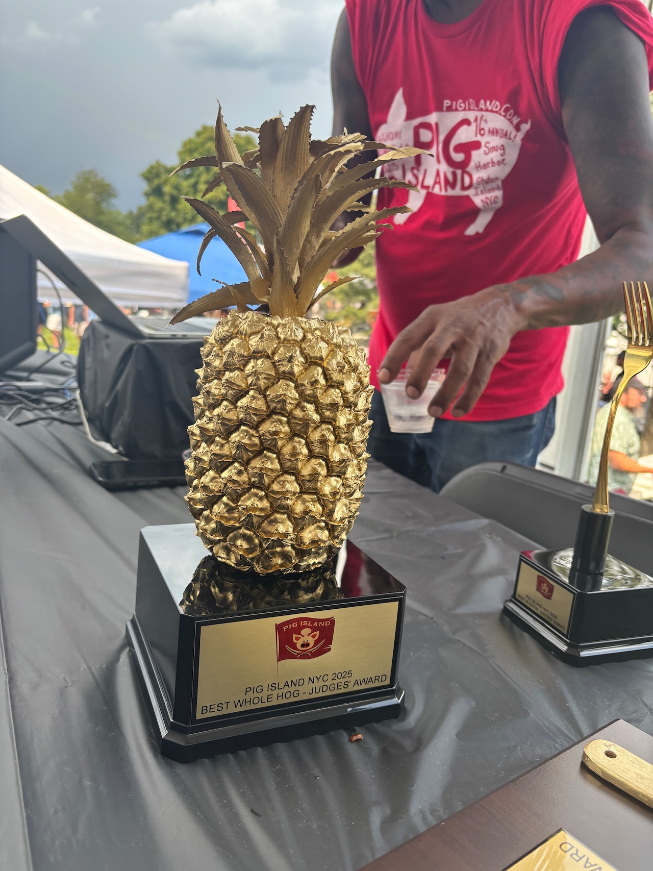 Judges at Pig Island
