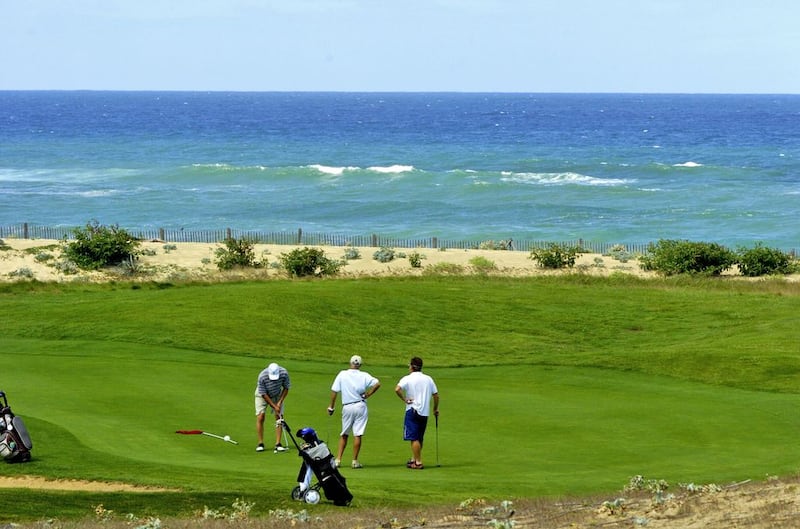 Moliets Golf Course. (Summer France)