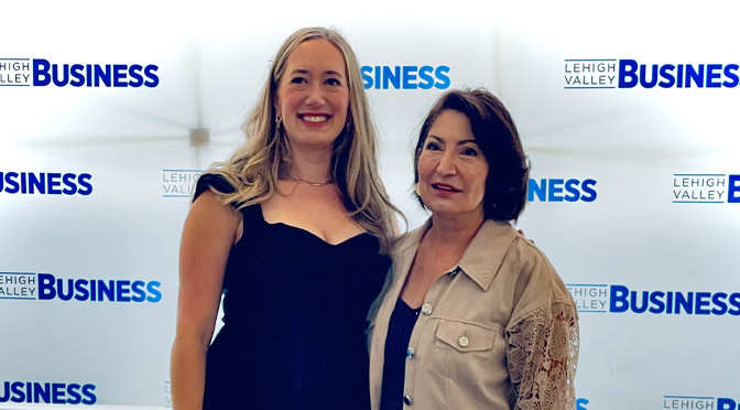 Lehigh Valley Business Honors Merjan Bubernack at Forty Under 40 Awards Celebration