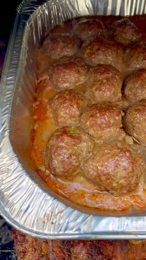 Smoked Brisket Meatball’s(pecan/hickory)