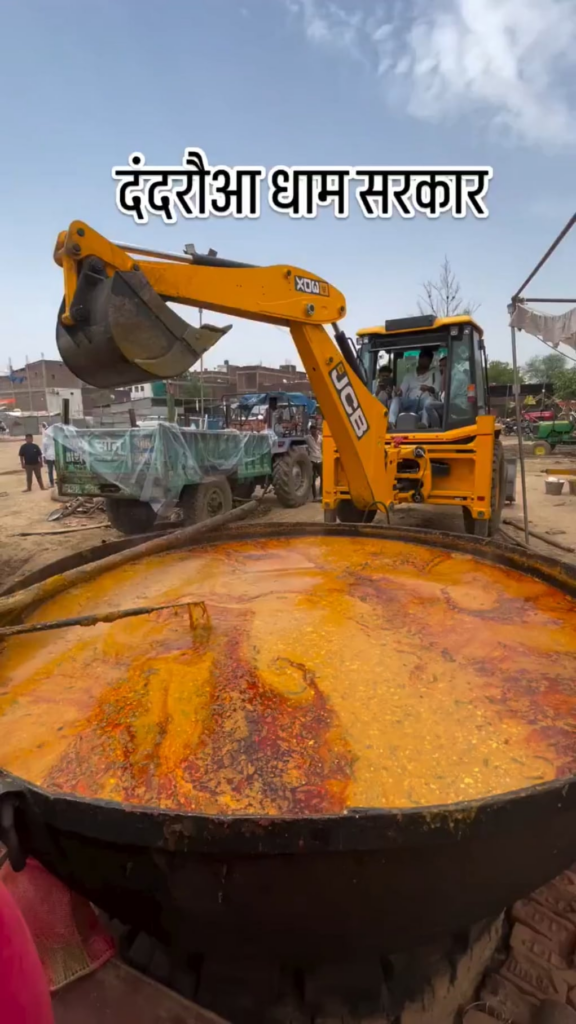 Food with extra grease and rust for taste