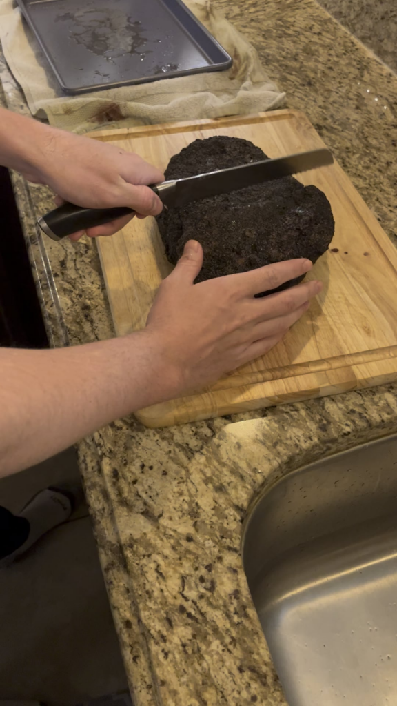 Football season means BRISKET season. First of many.