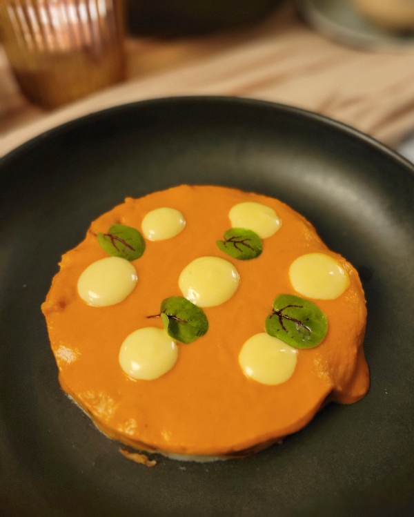 Patatas Bravas with garlic aioli at Abrielle Restaurant on King Street West in Toronto.