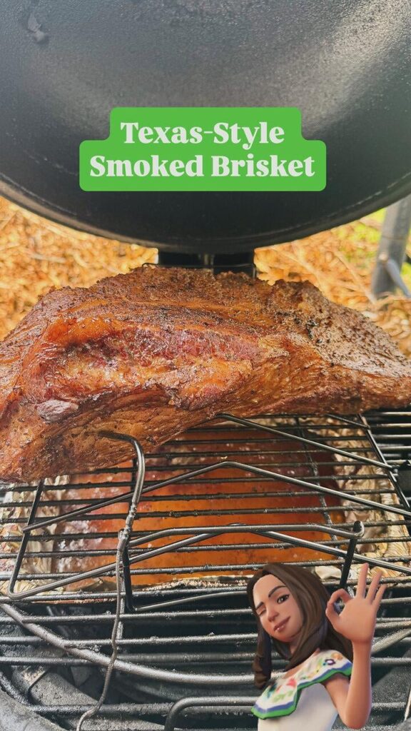 Texas-style smoked brisket 😋  Grab a beer 🍻 Enjoy the video.