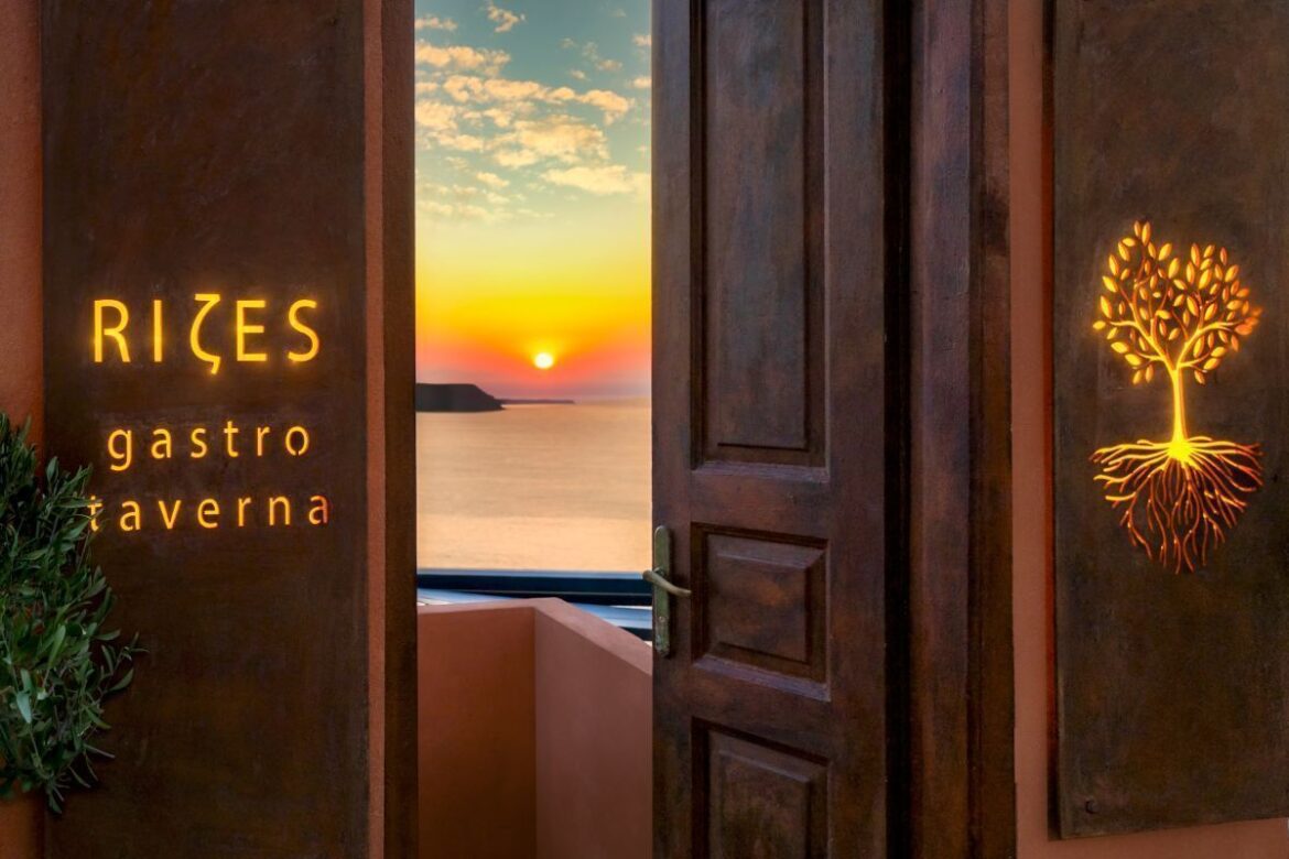Rizes Gastro Taverna Unveils Restored Santorini Cellar with Rare Volcanic Wines