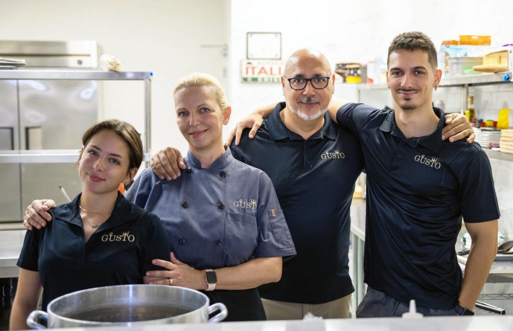 Sofia Gardi, Monica Valtoliina, Roberto Di Gennaro, Davide Di Gennaro. Photo by Nick Shirghio
