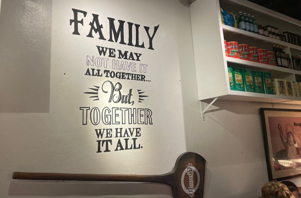 This sign perfectly describes the “family is first” experience at...