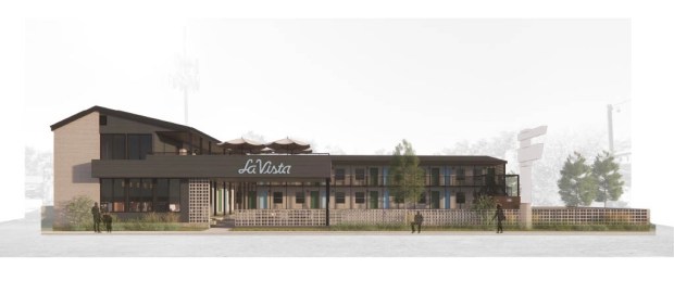 (Rendering provided by SopherSparn Architects) Work is underway on the La Vista Motel on East Colfax Avenue in Denver. Developer Nathan Beal wants to rejuvenate the abandoned motel while evoking the era in which it was built: mid-century America.