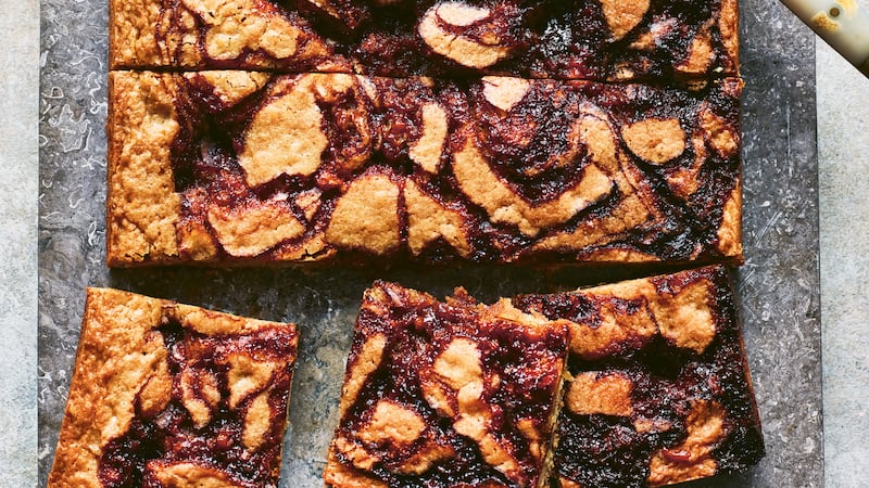 Nisha Katona’s Marmite caramel blondies recipe