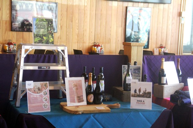 The 24th Annual Wine Auction, Kelseyville, 20 Sept. 2025. Shown,...